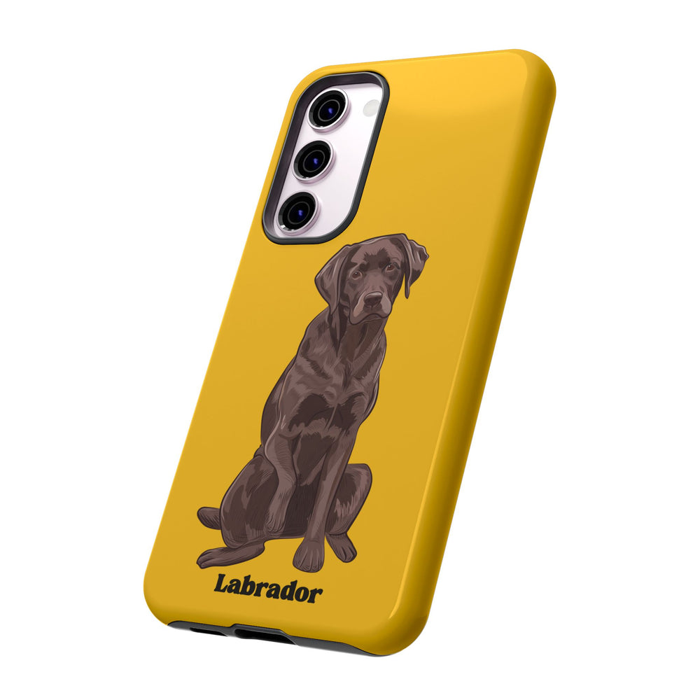Chocolate Lab Protective Phone Case