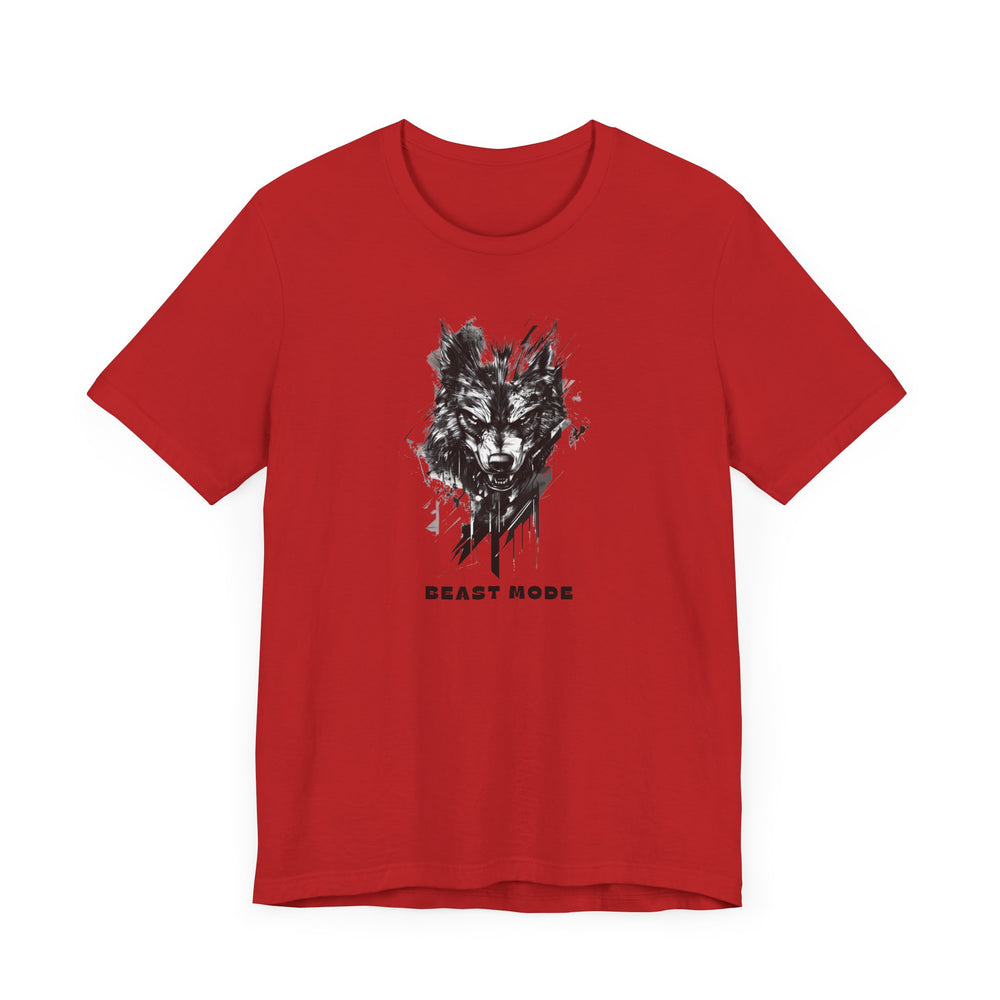 BEAST MODE - Wolf Men's Short Sleeve Tee