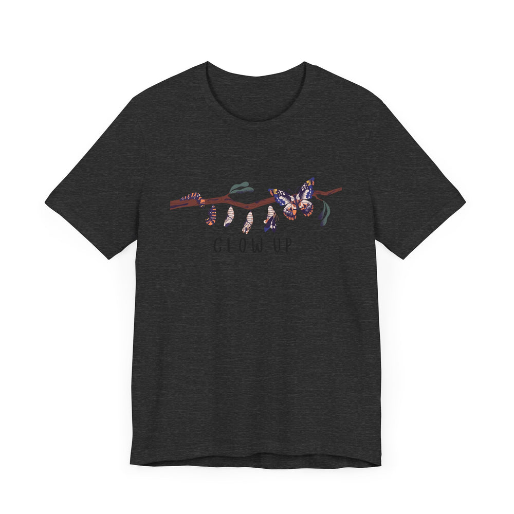 Glow Up Butterflies Jersey Short Sleeve Tee