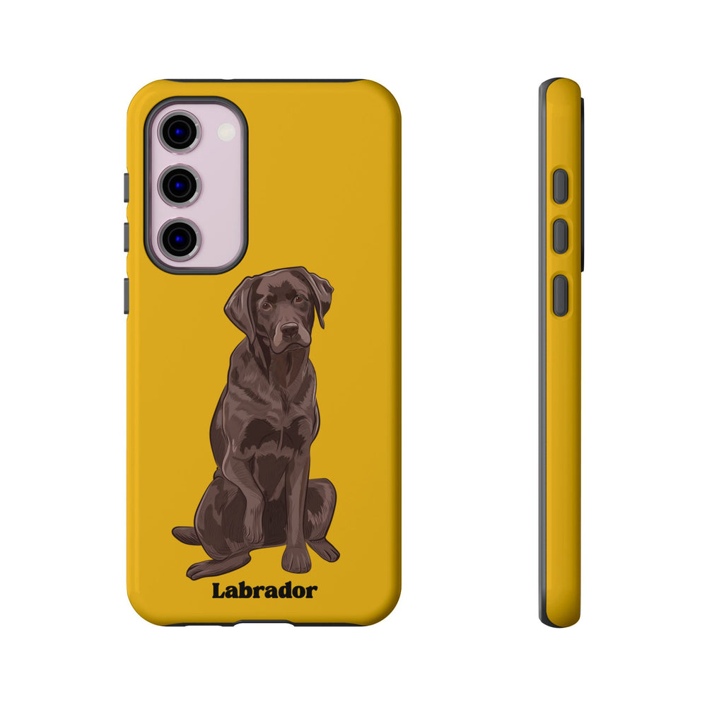Chocolate Lab Protective Phone Case