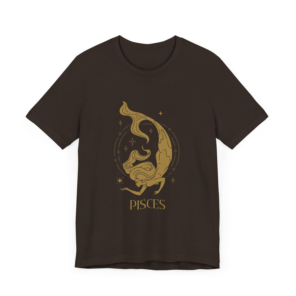 Pisces Constellation Zodiac Unisex Jersey Short Sleeve Tee