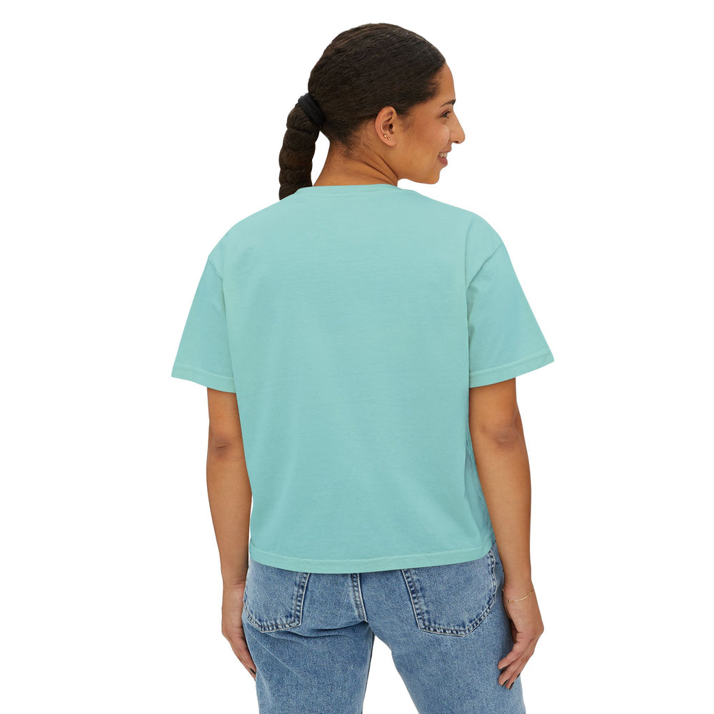 Wake Me With a Pastry – Cozy Boxy Tee for Spring & Summer