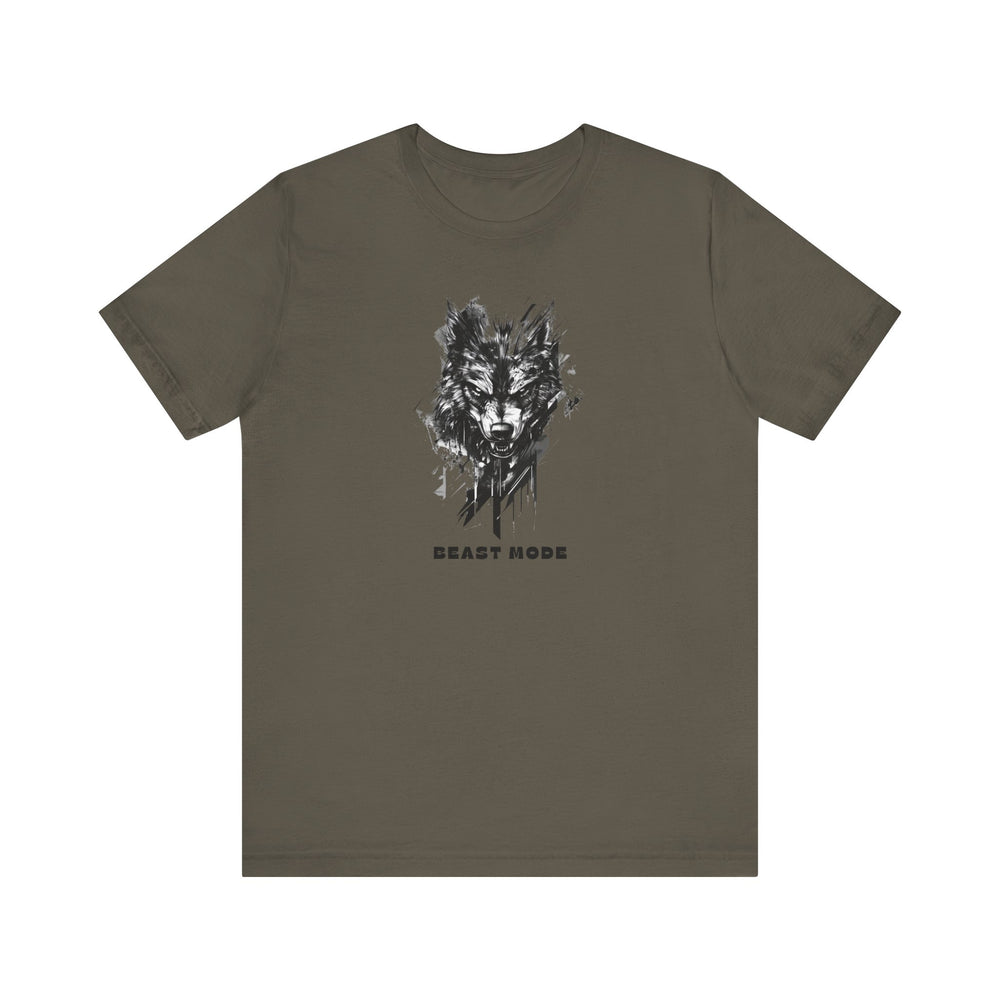 BEAST MODE - Wolf Men's Short Sleeve Tee