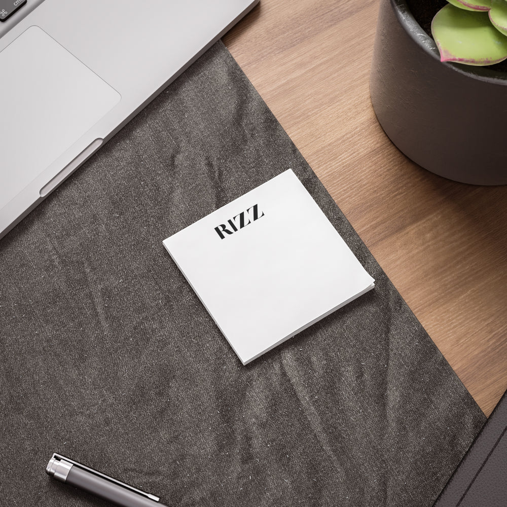 Rizz Post-it® Note Pads- for that daily reminder and pick me up