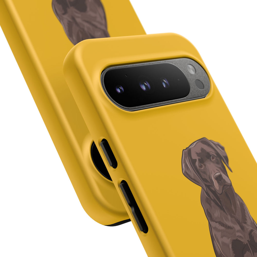 Chocolate Lab Protective Phone Case