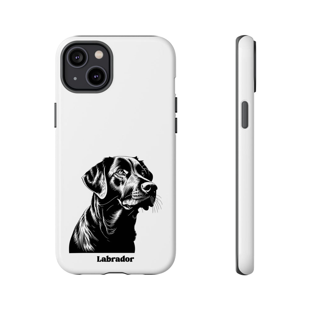 Black Lab Protective Phone Case