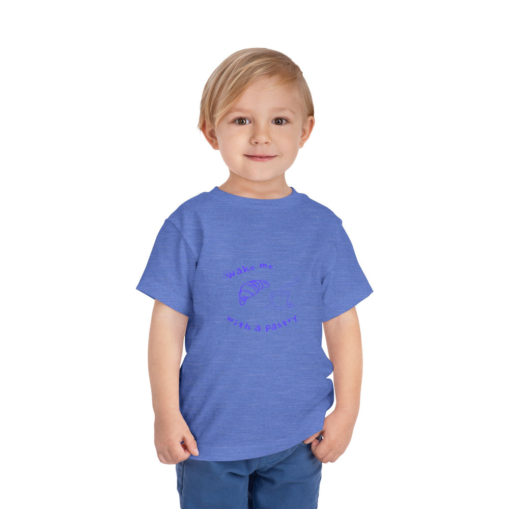 Wake Me With A Pastry Toddler Tee