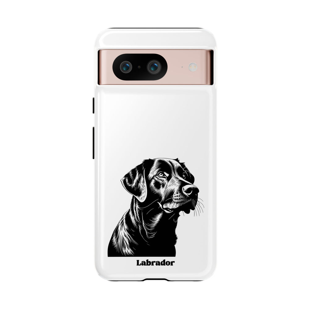 Black Lab Protective Phone Case
