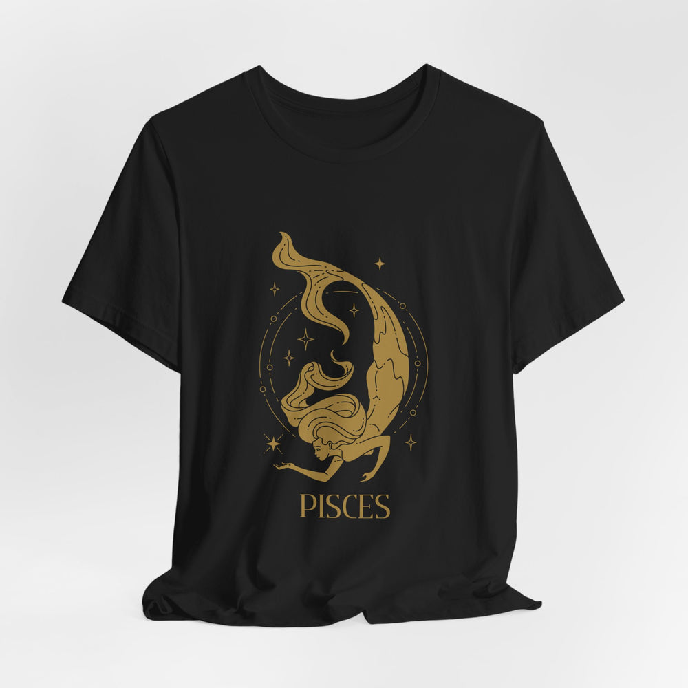 Pisces Constellation Zodiac Unisex Jersey Short Sleeve Tee