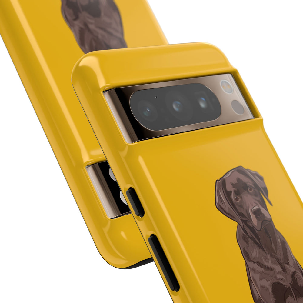 Chocolate Lab Protective Phone Case