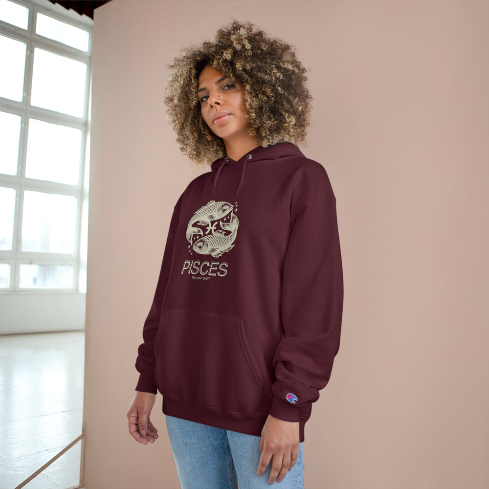 Pisces Champion Hoodie