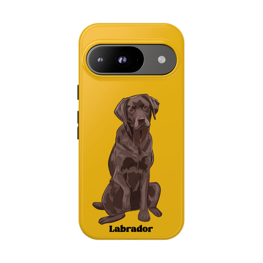 Chocolate Lab Protective Phone Case