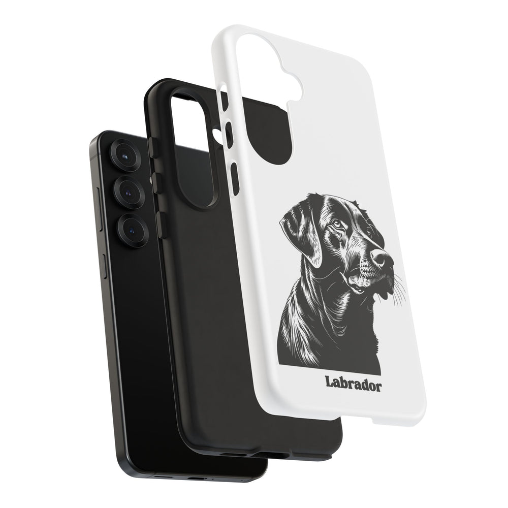 Black Lab Protective Phone Case