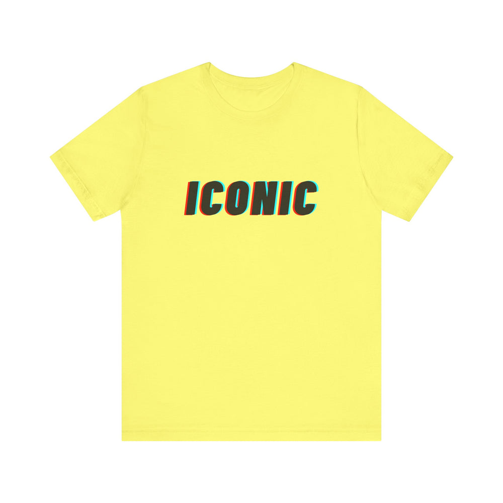 "Iconic" Men's Jersey Short Sleeve Tee