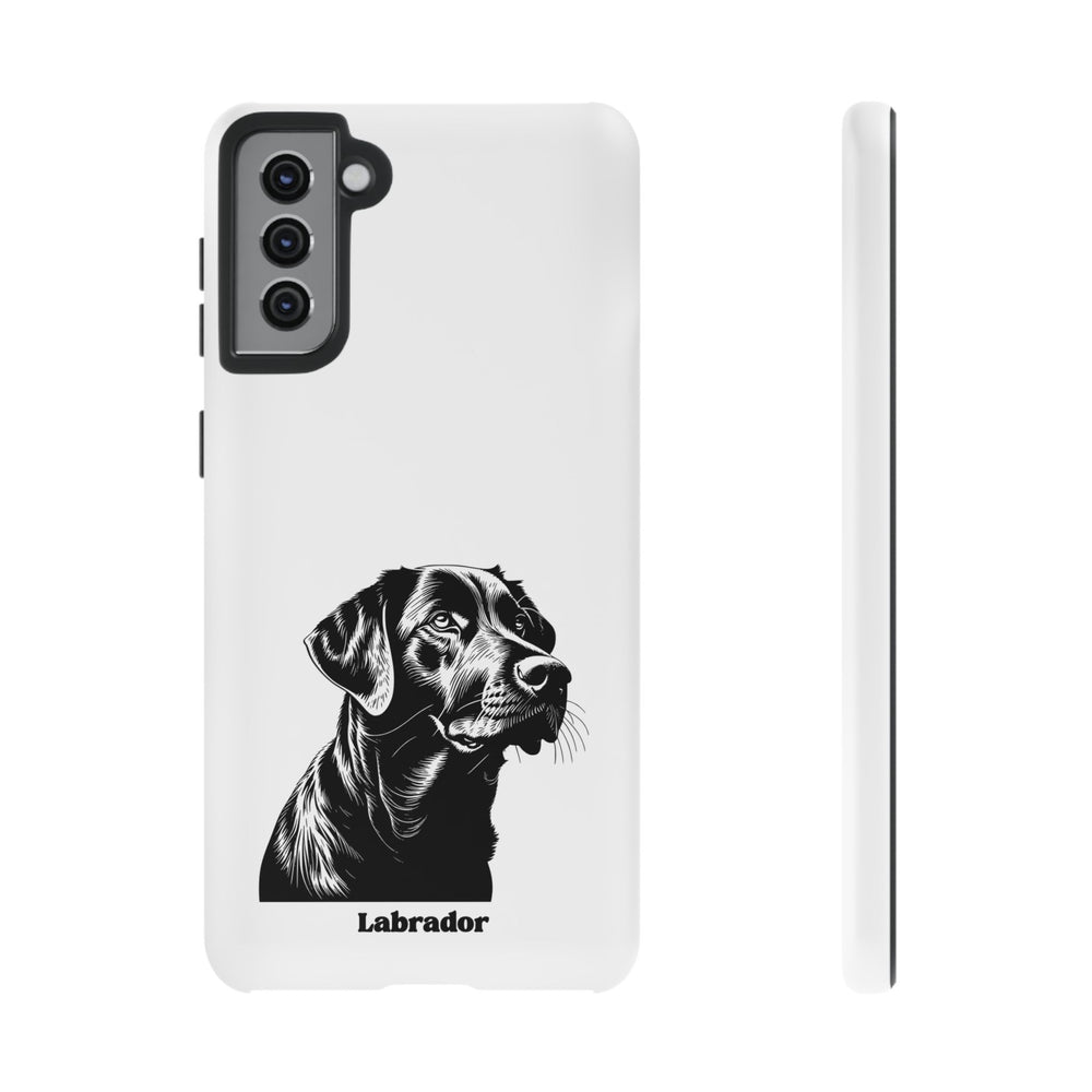 Black Lab Protective Phone Case