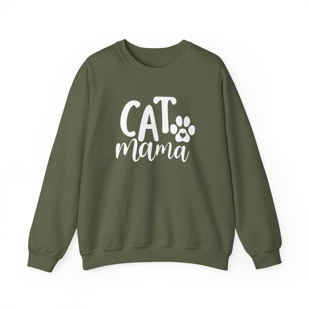 Cat Mama Crewneck Sweatshirt