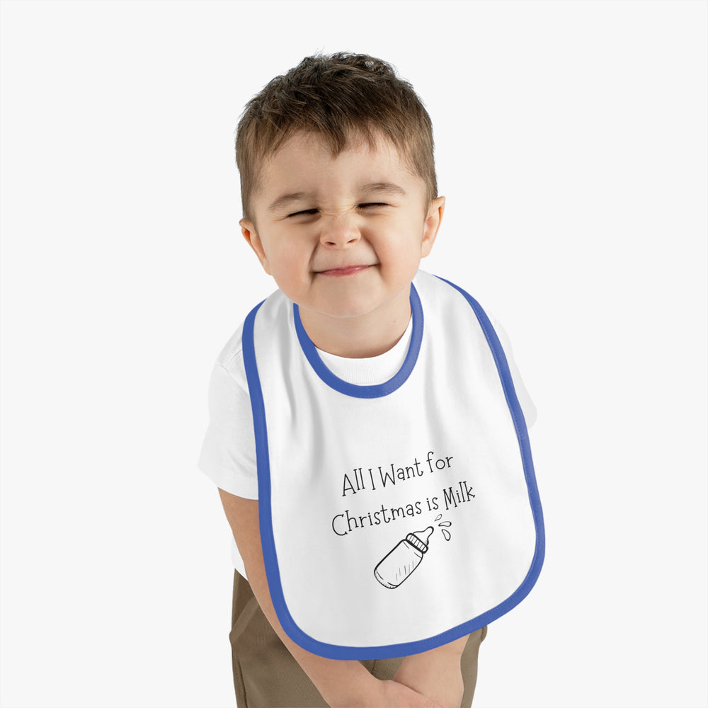 All I Want For Christmas is MILK! Bib