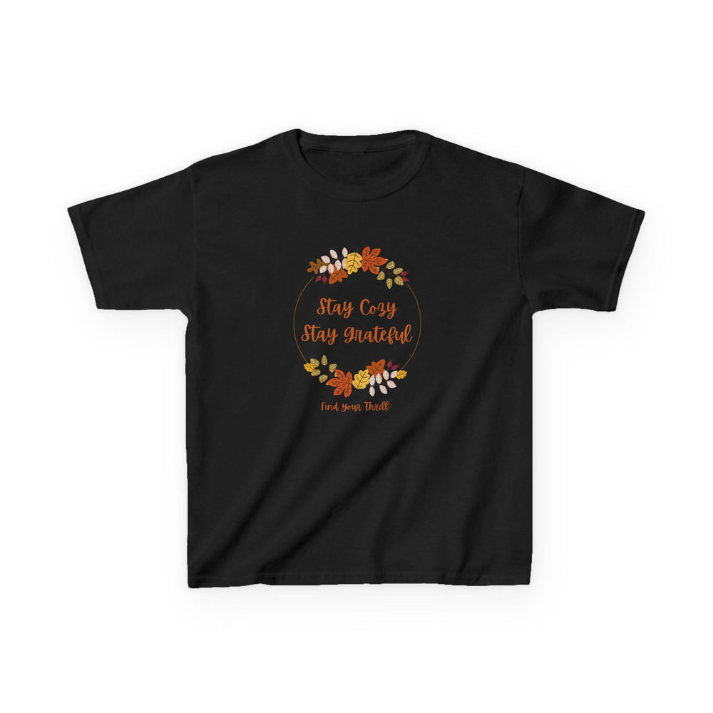 Stay Cozy Stay Grateful Kids Tee