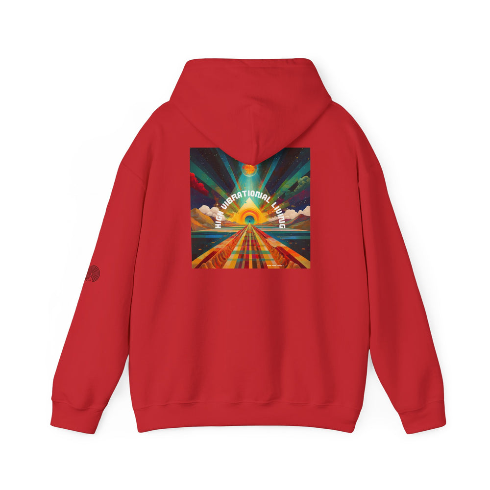 ✨ High Vibrational Living Hoodie