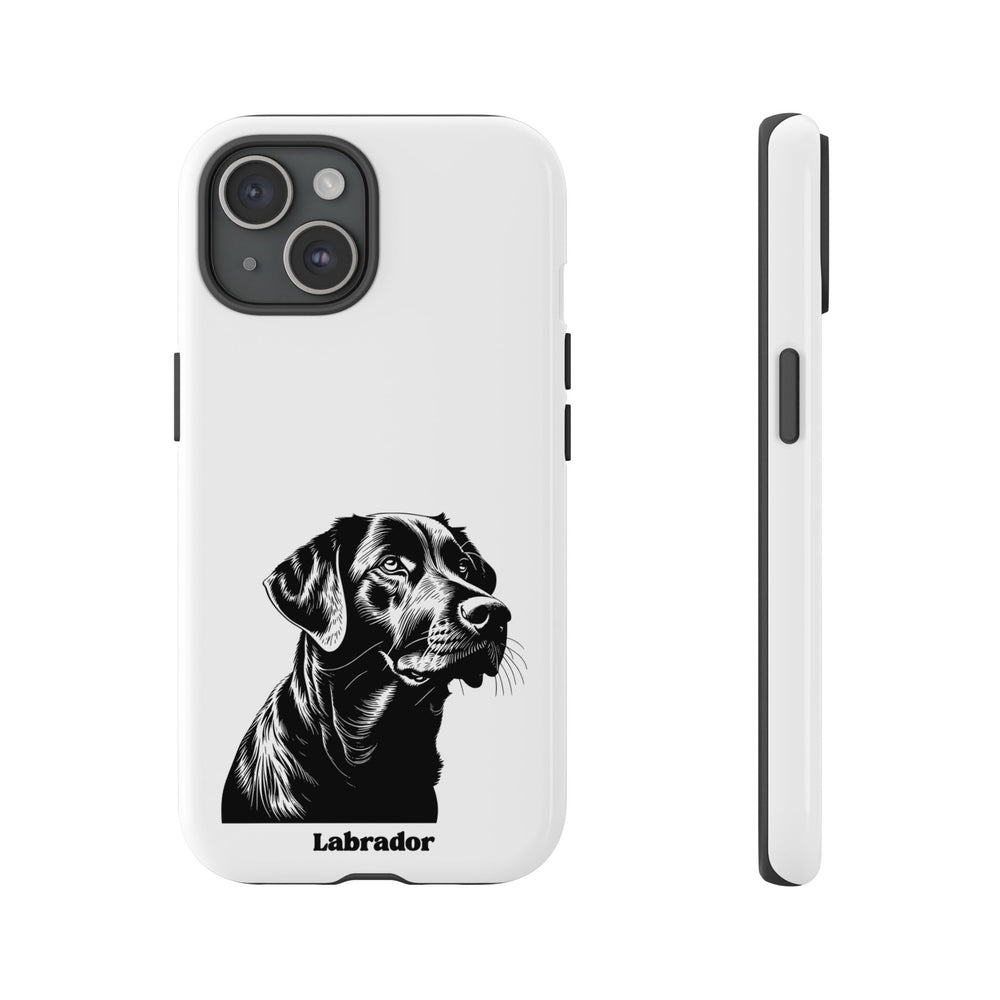 Black Lab Protective Phone Case