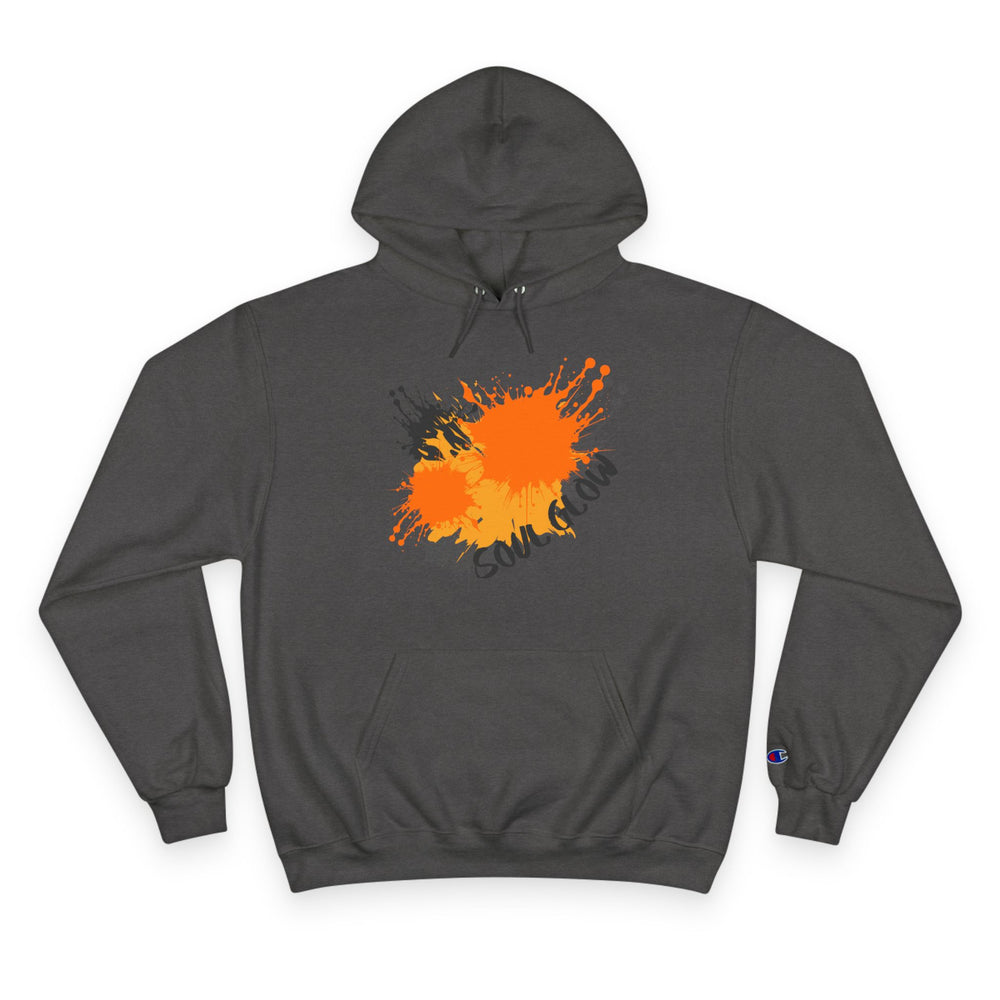 Soul Glow - Paint Blotch Men's Champion Hoodie