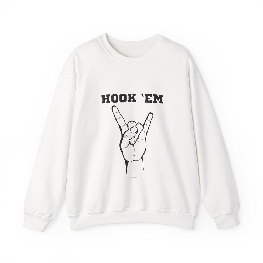 Hook 'Em Crewneck Sweatshirt