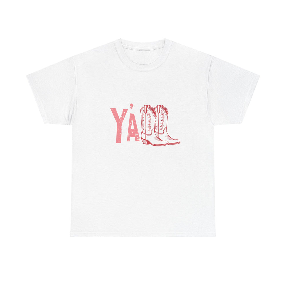 Y'ALL Cowboy Boots Tee