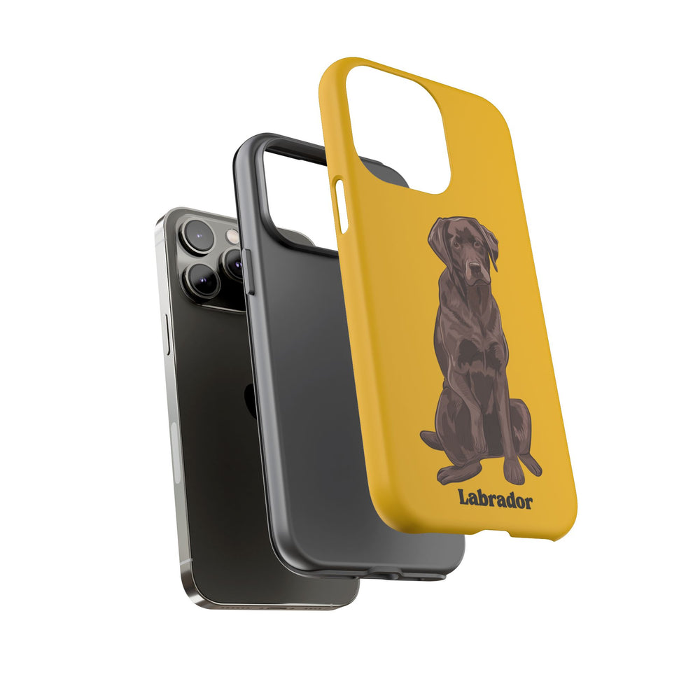Chocolate Lab Protective Phone Case