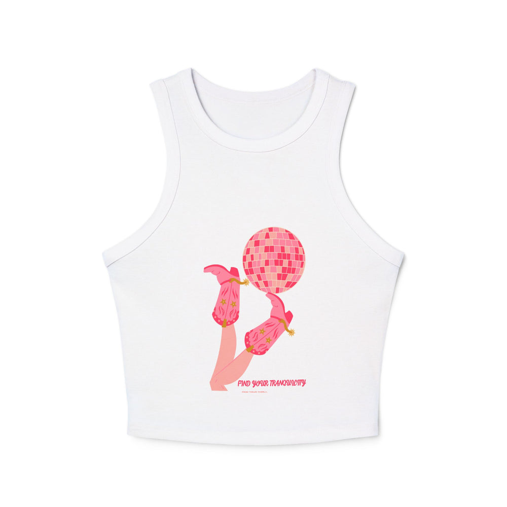 Women's Micro Rib Racer Tank Top