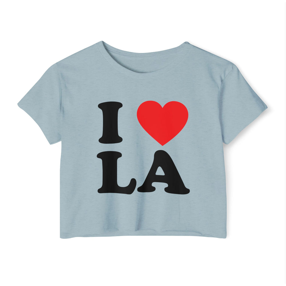 I ❤️ LA Women's Crop Tee