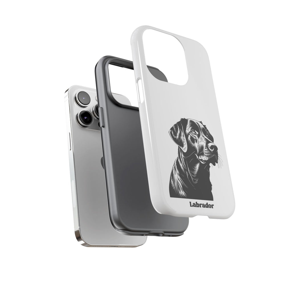 Black Lab Protective Phone Case