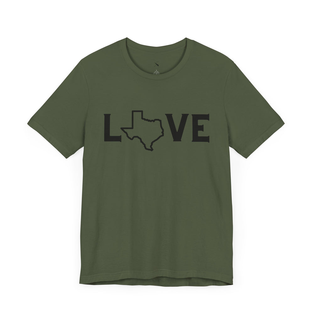 Texas Love Men's Tee – Lone Star State