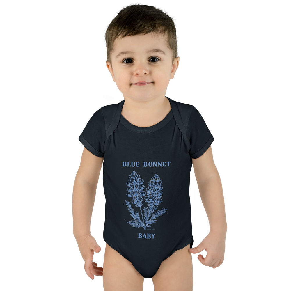 Blue Bonnet Baby Infant Baby Rib Bodysuit