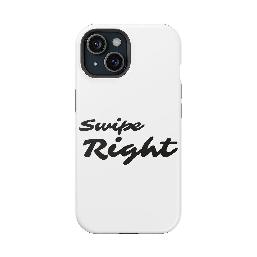 Swipe Right iPhone 16, 15 Magnetic Tough Cases - A Perfect Match for Your iPhone
