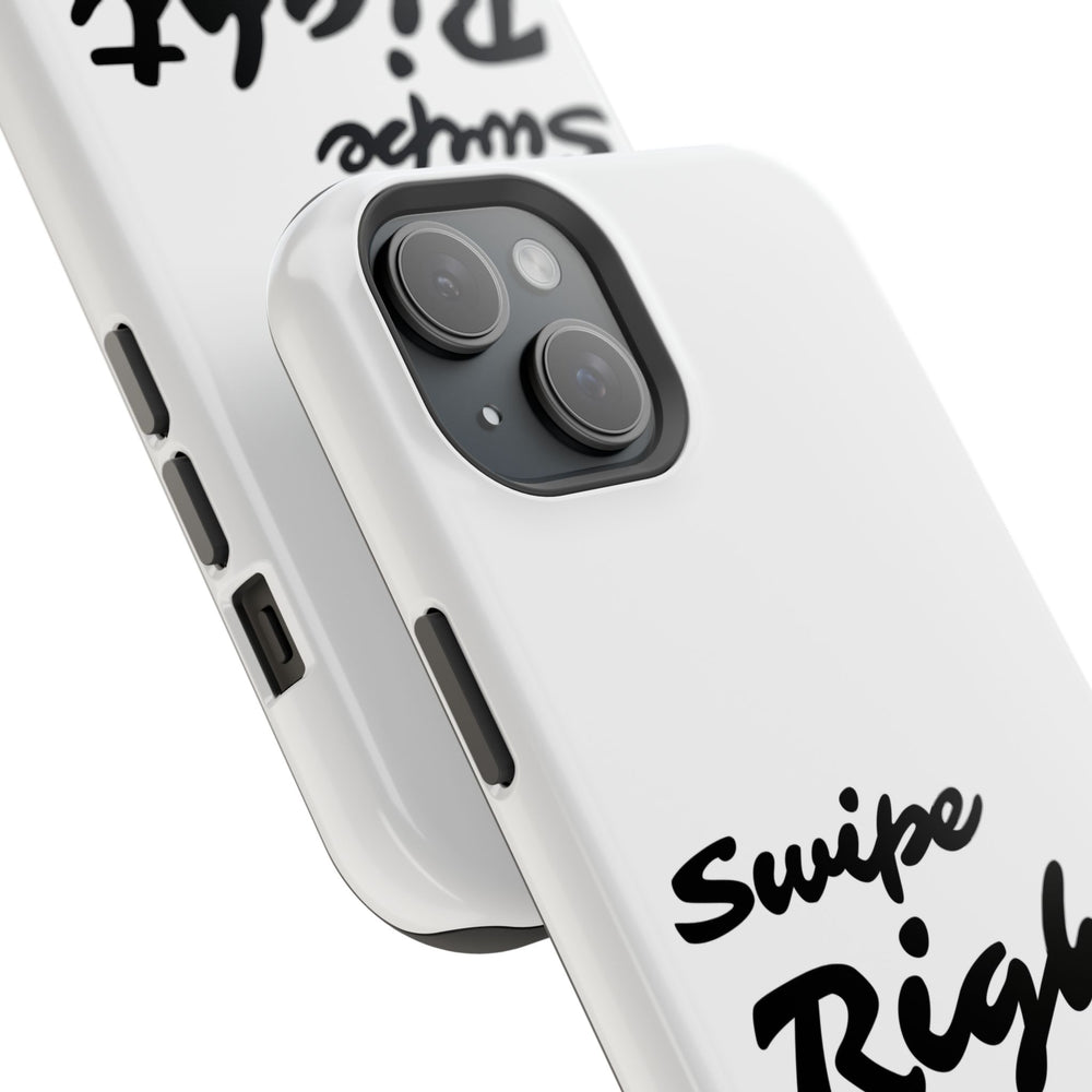 Swipe Right iPhone 16, 15 Magnetic Tough Cases - A Perfect Match for Your iPhone