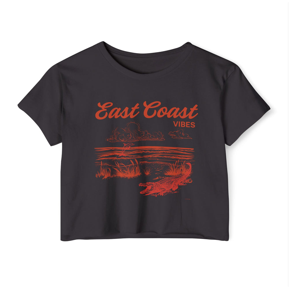 East Coast Vibes Women's Festival Crop Top
