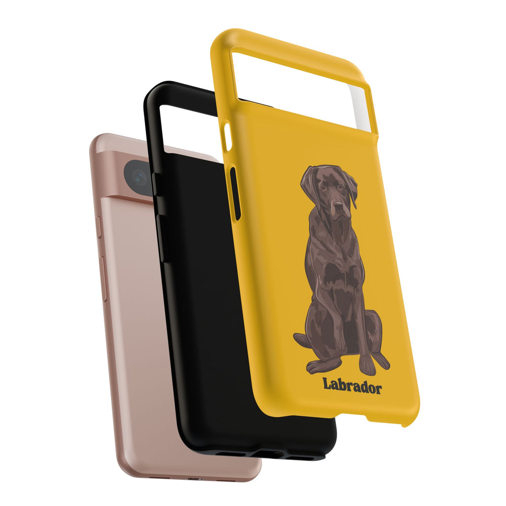 Chocolate Lab Protective Phone Case