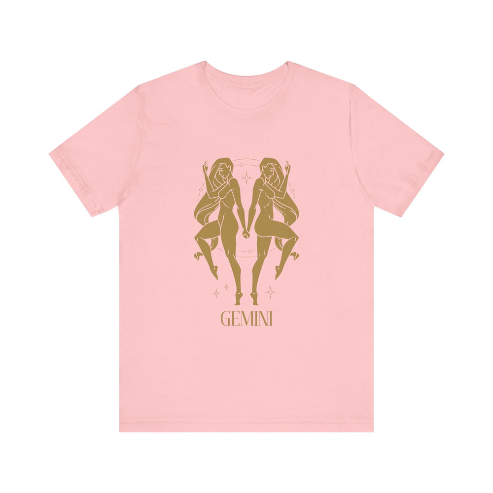 Gemini The Twins Zodiac Unisex Jersey Short Sleeve Tee