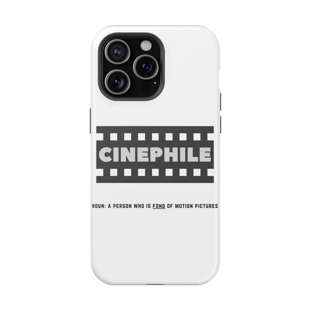 CINEPHILE - iphone 15 Magnetic Tough Case