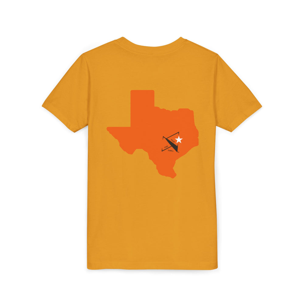 🤠 FYT ATX Youth Short Sleeve Tee – Texas State with Austin FYT Graphic 🌟