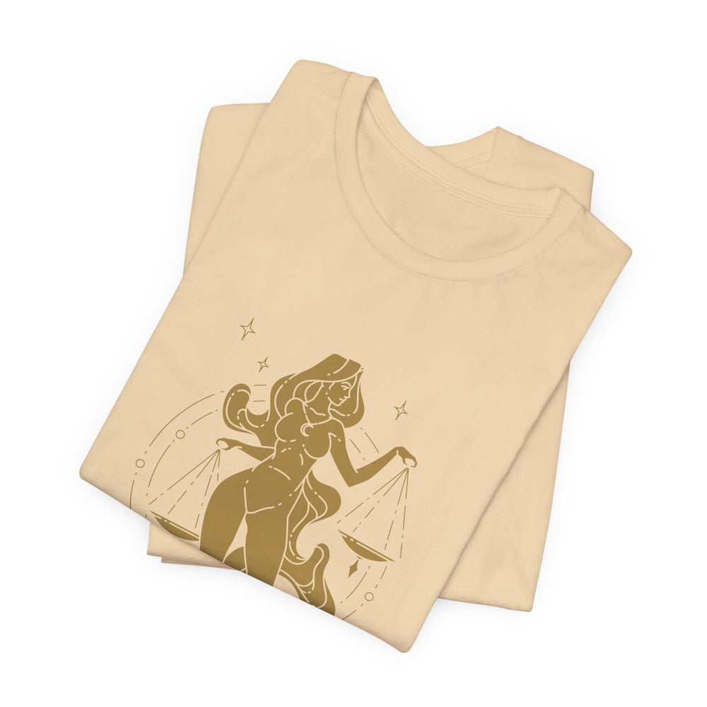 Libra Constellation Zodiac Short Sleeve Tee