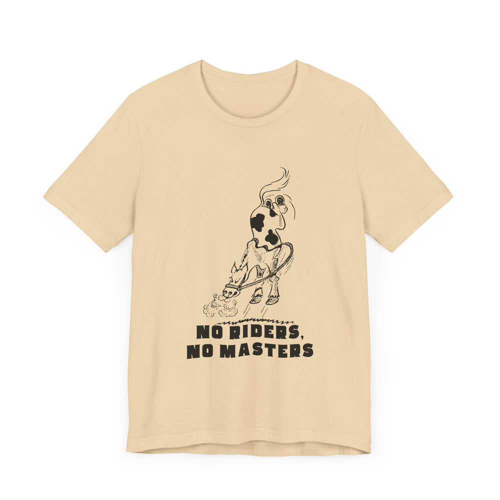 No Riders No Masters V.2 Jersey Short Sleeve Tee