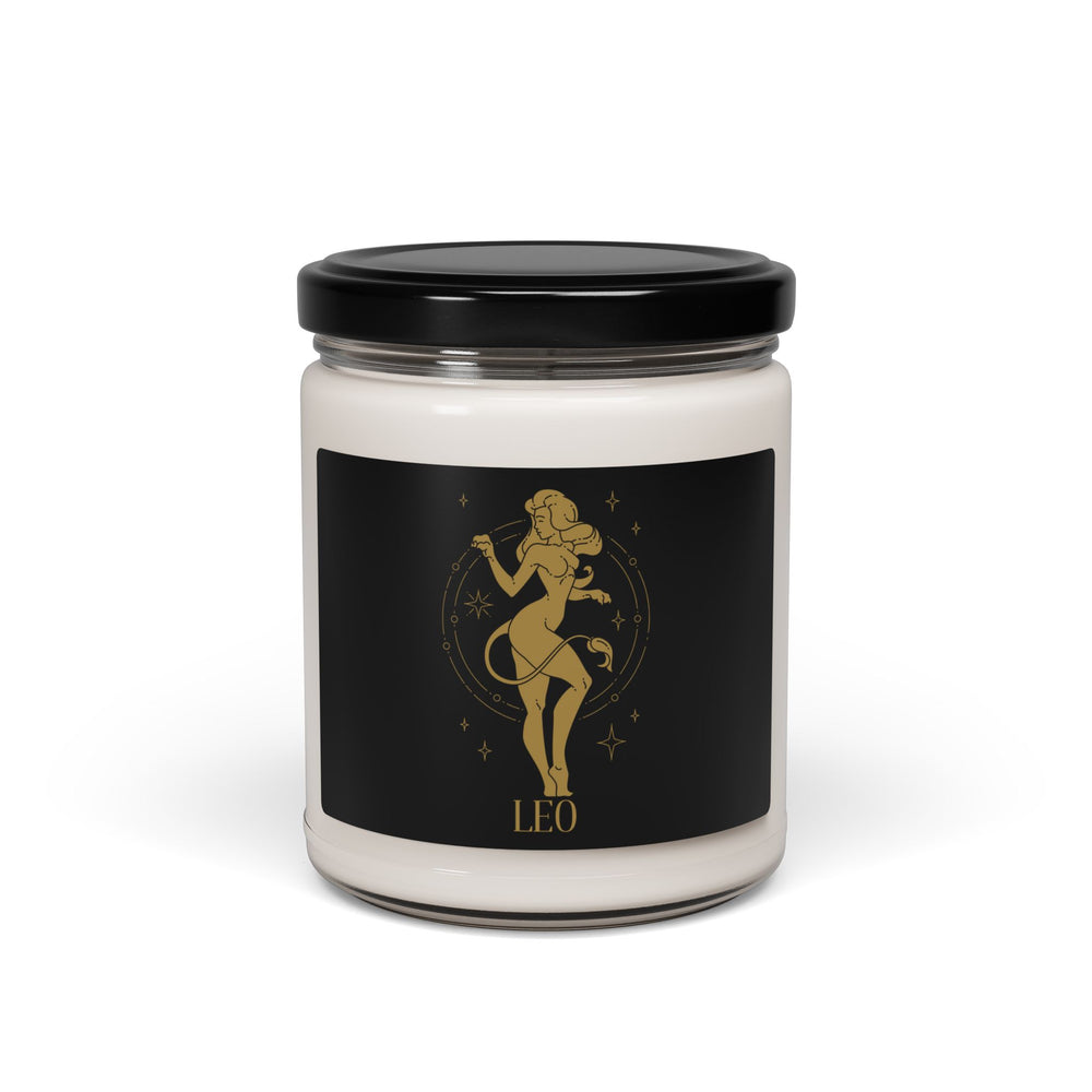 Leo  Zodiac Constellation Scented Soy Candle, 9oz