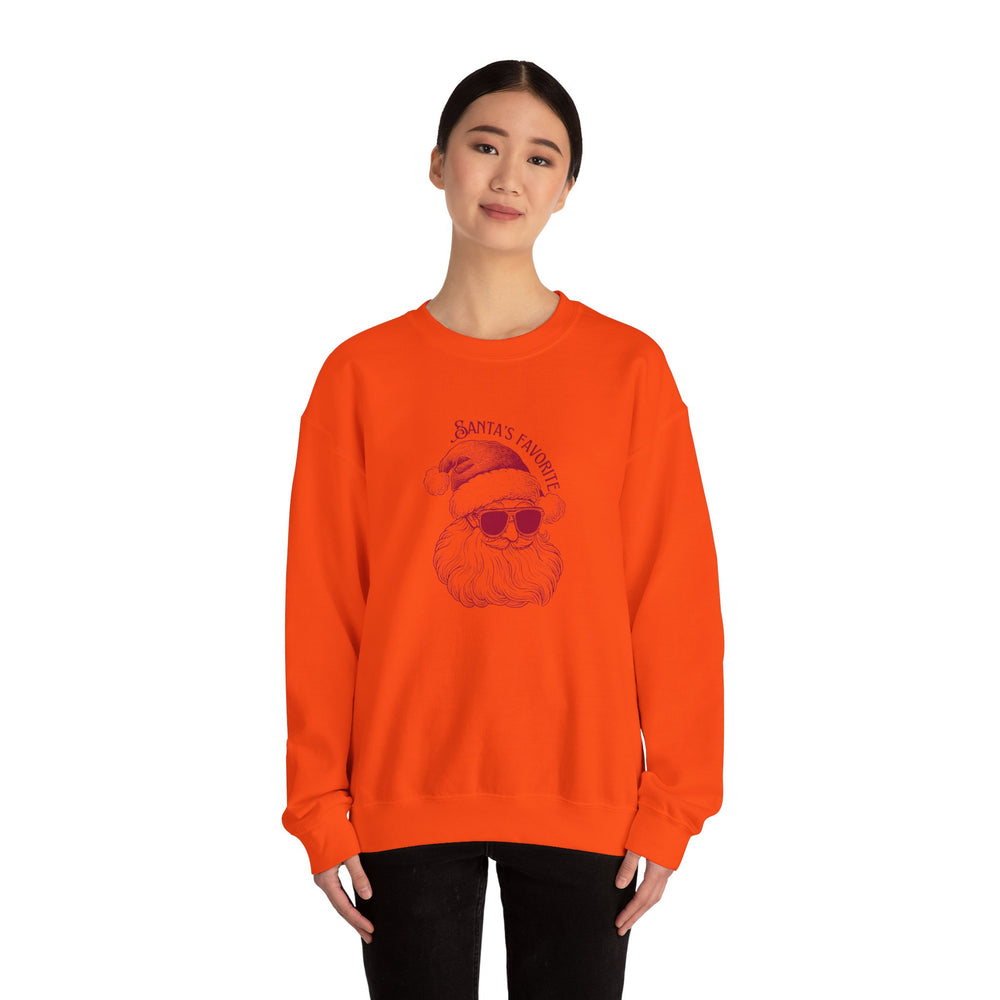 Santa's Favorite Crewneck Sweatshirt