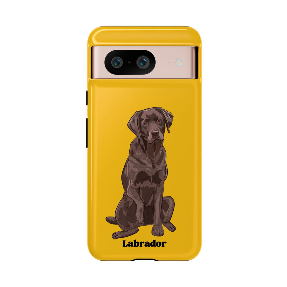 Chocolate Lab Protective Phone Case