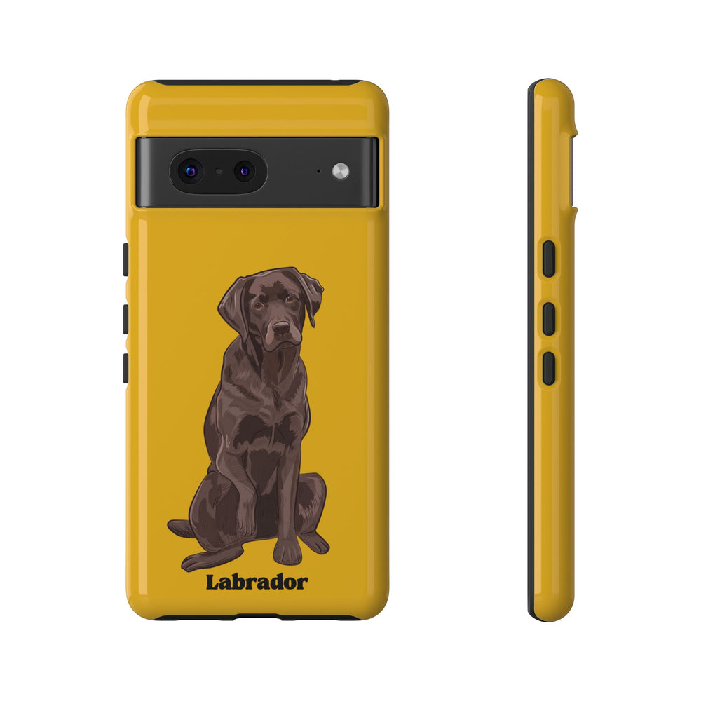 Chocolate Lab Protective Phone Case
