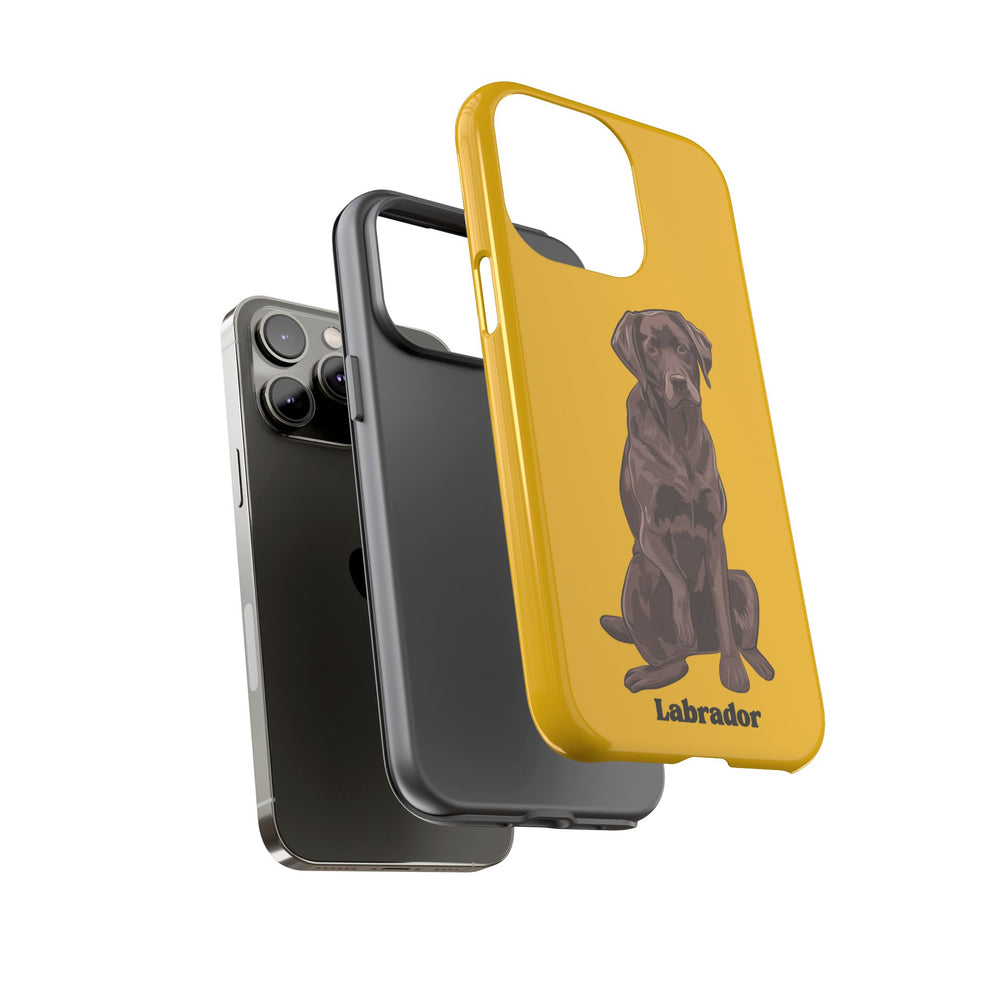 Chocolate Lab Protective Phone Case