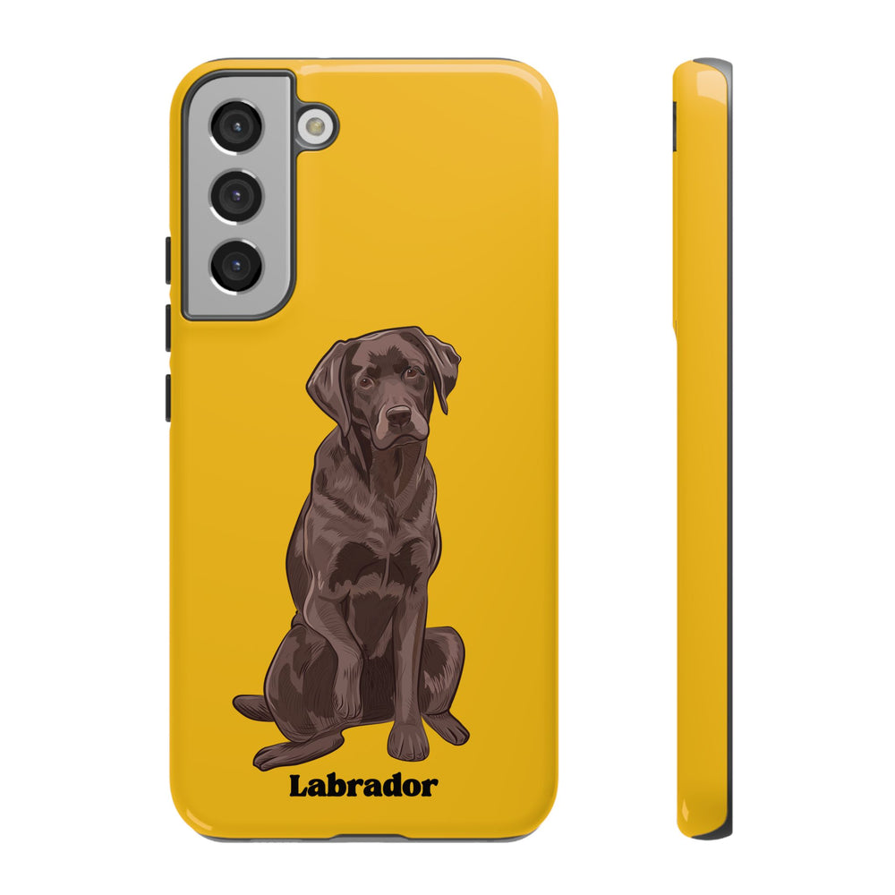 Chocolate Lab Protective Phone Case