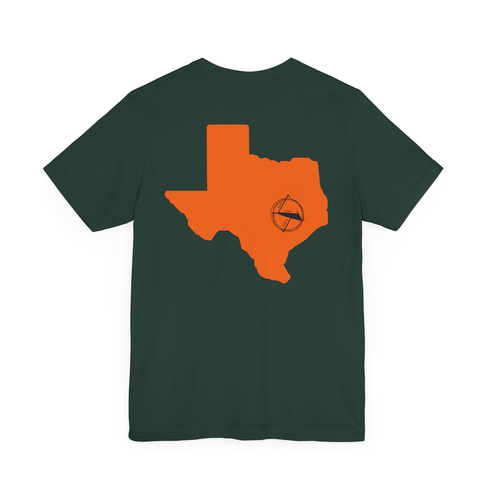 Find Your Thrill ATX Texas State Jersey Short Sleeve Tee