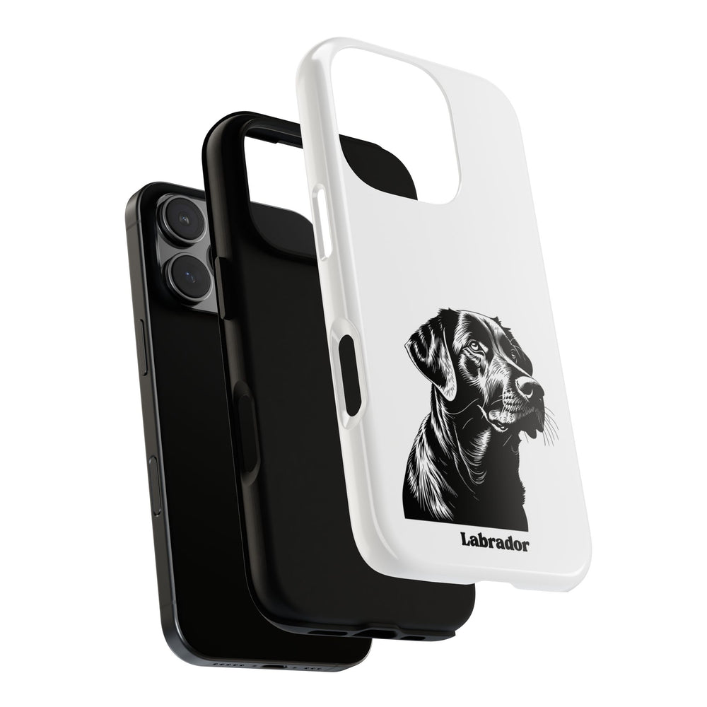 Black Lab Protective Phone Case